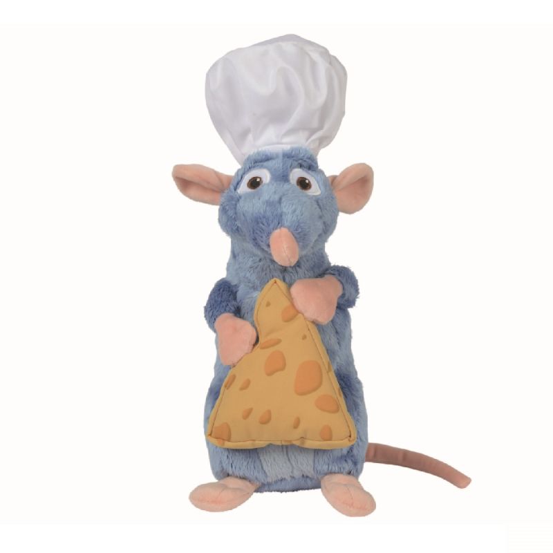  ratatouille peluche rémi rat avec fromage 25 cm 